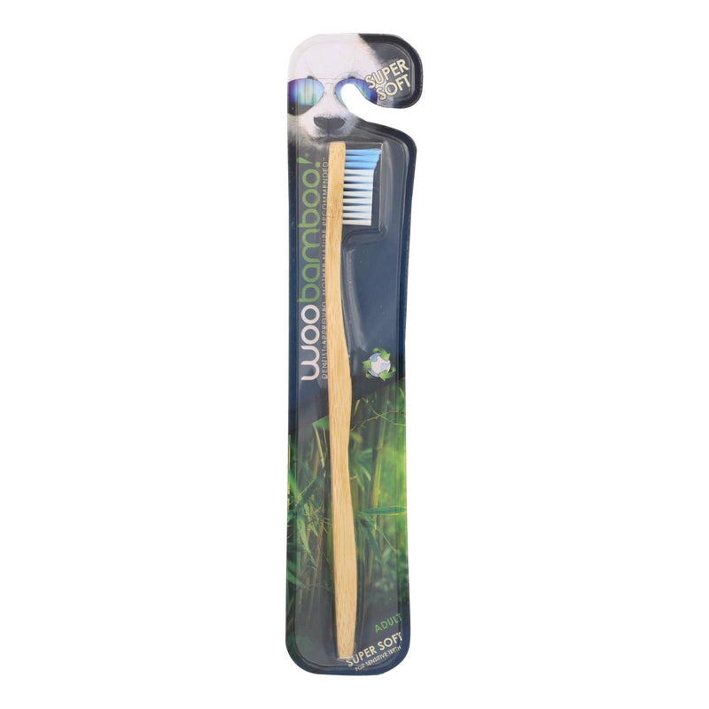 Woobamboo! Adult Super Soft Toothbrushes  - Case Of 6 - Count