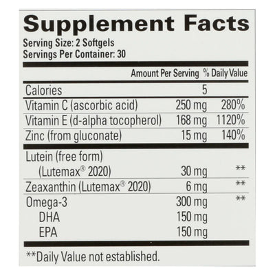 An image displaying Quantum Research - Macula 30 Eye Health - 1 Each - 60 Softgels by Quantum Research