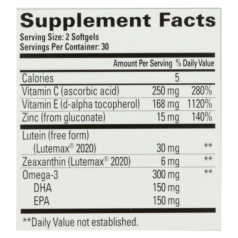 An image displaying Quantum Research - Macula 30 Eye Health - 1 Each - 60 Softgels by Quantum Research