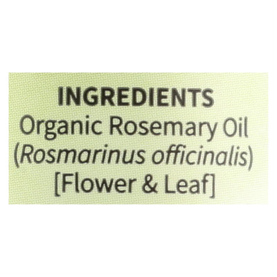 Garden Of Life - Essential Oil Rosemary - .5 Ounce