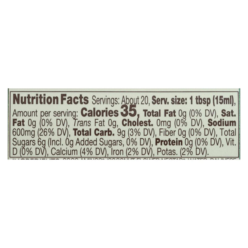 An image displaying Big Tree Farms - Coco Aminos Ginger Lime - Case Of 6 - 10 Ounce by Big Tree Farms