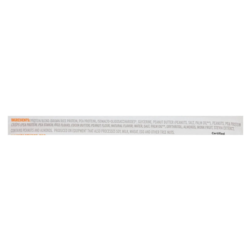 An image displaying No Cow Bar Chunky Peanut Butter Bar - Case Of 12 - 2.12 Ounce by No Cow Bar