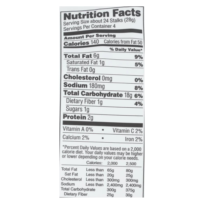 From The Ground Up - Stalk Sea Salt Cauliflwr - Case Of 12 - 4 Ounce