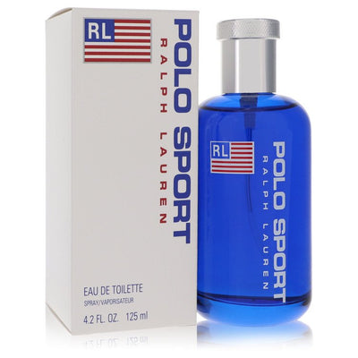 An image displaying POLO SPORT by Ralph Lauren Eau De Toilette Spray for Men by Ralph Lauren