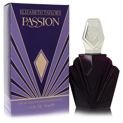 An image displaying PASSION by Elizabeth Taylor Eau De Toilette Spray for Women by Elizabeth Taylor