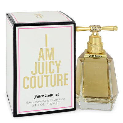 An image displaying I am Juicy Couture by Juicy Couture Eau De Parfum Spray for Women by Juicy Couture