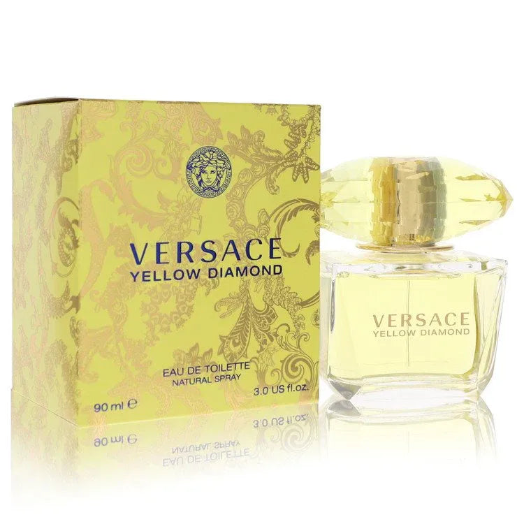 An image displaying Versace Yellow Diamond by Versace Eau De Toilette Spray for Women by Versace