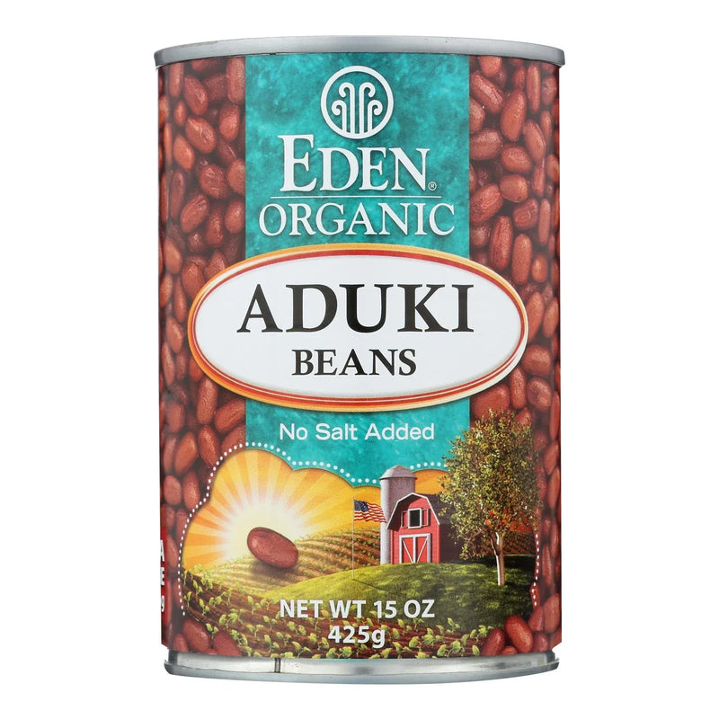 An image displaying Eden Foods Organic Aduki Beans - Case Of 12 - 15 Ounce. by Eden Foods