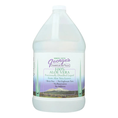 An image displaying George's Aloe Vera - 128 Fl Ounce by George's Aloe Vera
