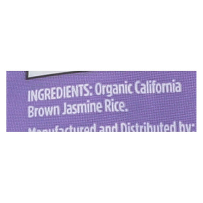 Lundberg Family Farms Brown Jasmine Rice - Case Of 6 - 2 Lb. - Orca Market