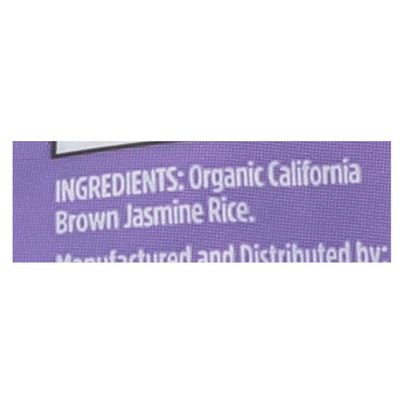 Lundberg Family Farms Brown Jasmine Rice - Case Of 6 - 2 Lb. - Orca Market