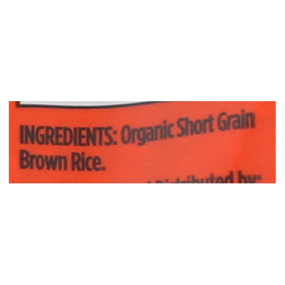 Lundberg Family Farms Organic Short Grain Brown Rice - Case Of 6 - 2 Lb. - Orca Market