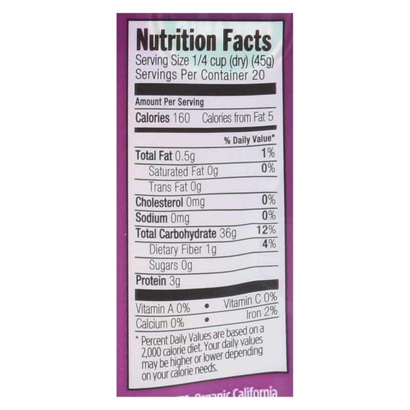 Lundberg Family Farms Organic California White Jasmine Rice - Case Of 6 - 2 Lb. - Orca Market