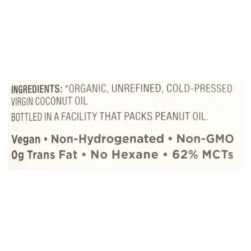 An image displaying Nutiva Coconut Oil - Organic - Superfood - Virgin - Unrefined - 14 Ounce - Case Of 6 by Nutiva