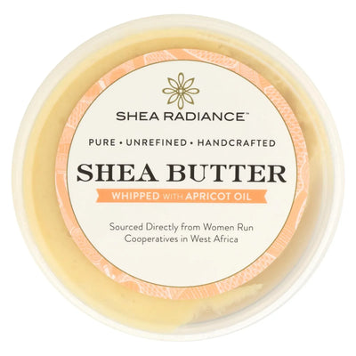 An image displaying Shea Radiance Whipped Shea Butter With Apricot Oil - 1 Each - 5 Oz by Shea Radiance