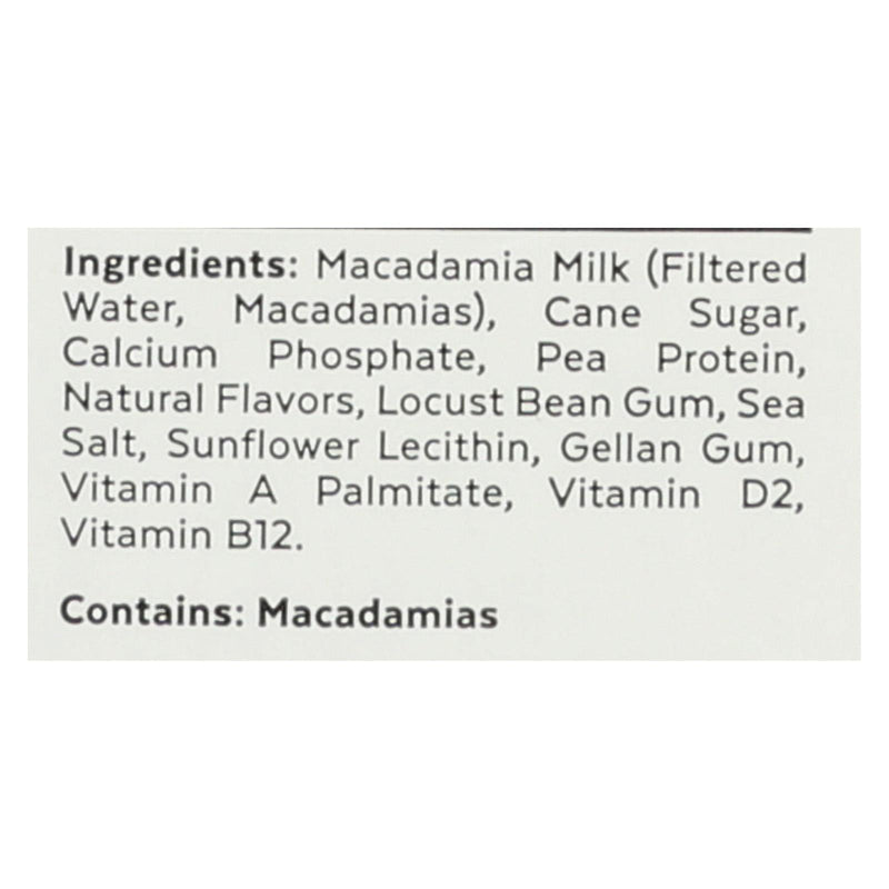 Milkadamia Milk - Original - Case Of 6 - 32 Fl Oz. - Orca Market