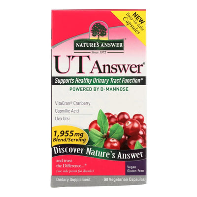 An image displaying Nature's Answer Ut Answer Dietary Supplement - 1 Each - 90 Vcap by Nature's Answer