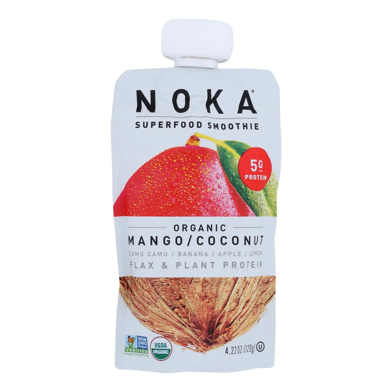 Noka Superfood Mango Coconut Blend  - Case Of 6 - 4.22 Ounce