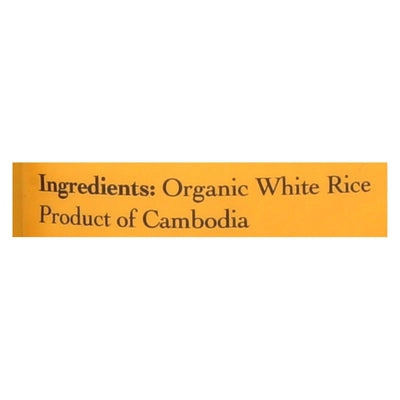 Lotus Foods Organic - Rice - White - Jasmine - Case Of 6 - 30 Oz - Orca Market