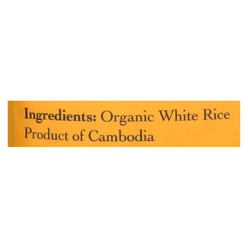 Lotus Foods Organic - Rice - White - Jasmine - Case Of 6 - 30 Oz - Orca Market