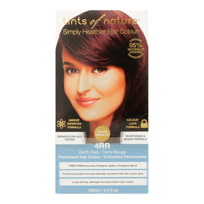 An image displaying Tints Of Nature 4rr Earth Red Hair Color - 1 Each - 4.4 Fz by Tints Of Nature