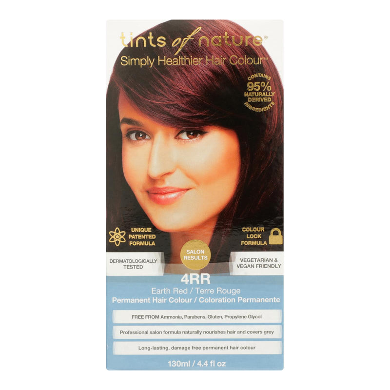 An image displaying Tints Of Nature 4rr Earth Red Hair Color - 1 Each - 4.4 Fz by Tints Of Nature