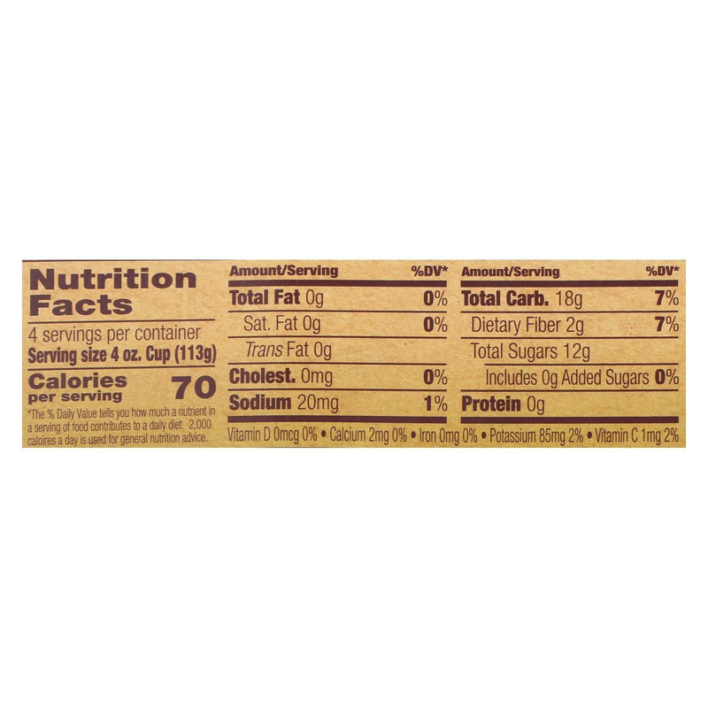 North Coast Organic Applesauce - Case Of 12 - 4/4 Oz - Orca Market