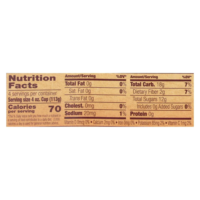 North Coast Organic Apple Sauce - Case Of 12 - 4/4 Ounce