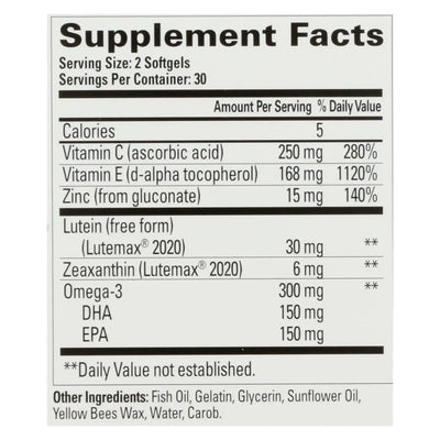 An image displaying Quantum Research - Macula 30 Eye Health - 1 Each - 60 Softgels by Quantum Research