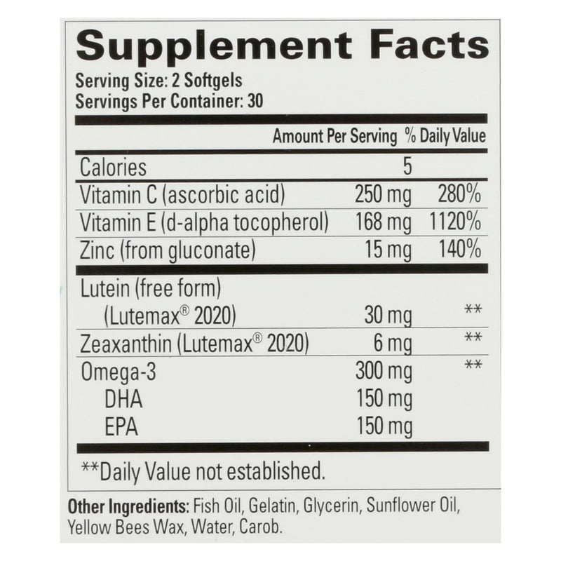 An image displaying Quantum Research - Macula 30 Eye Health - 1 Each - 60 Softgels by Quantum Research