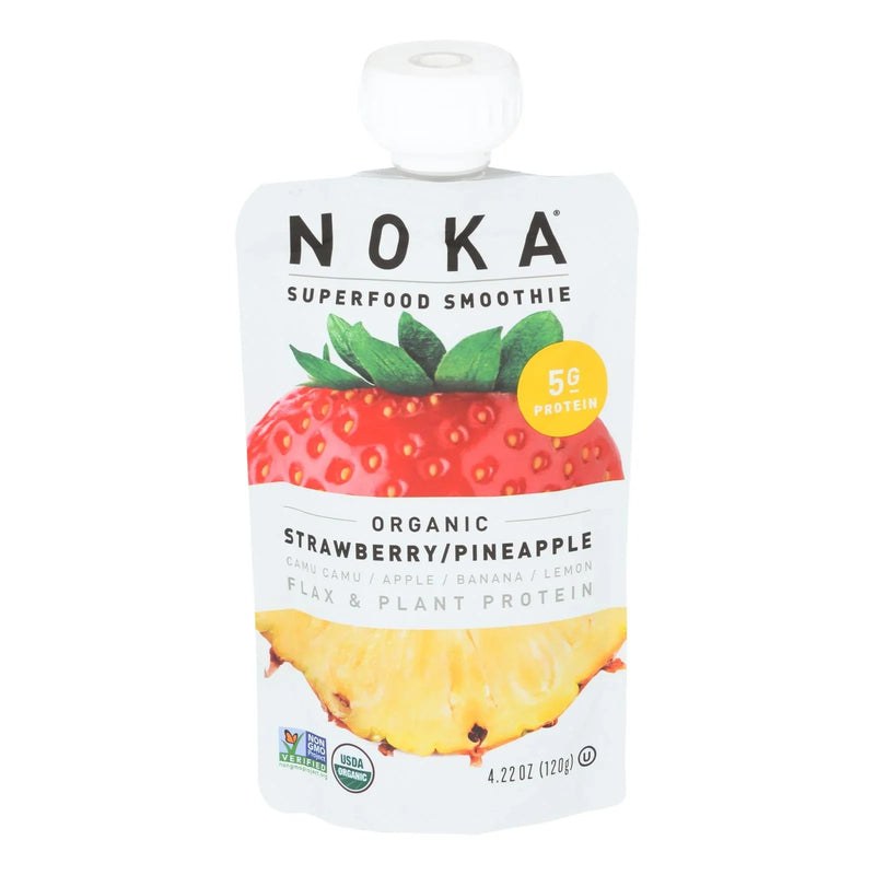 Noka - Smoothie Straw Pineap - Case Of 6 - 4.22 Ounce
