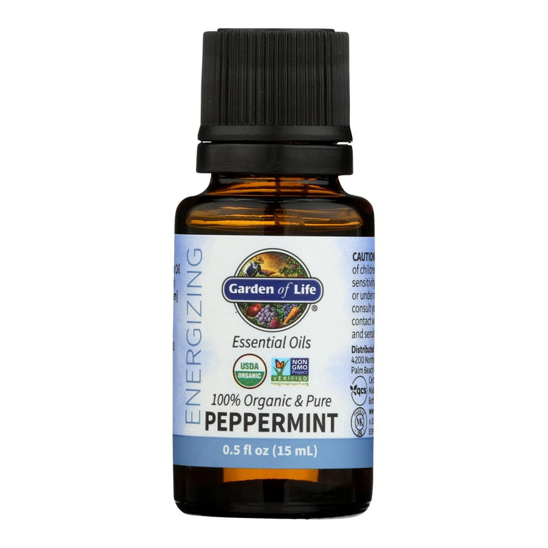 Garden Of Life - Essential Oil Peppermint - .5 Ounce