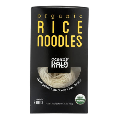An image displaying Ocean's Halo - Noodle Rice - Case Of 5 - 6.3 Ounce by Ocean's Halo