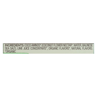 An image displaying Big Tree Farms - Coco Aminos Ginger Lime - Case Of 6 - 10 Ounce by Big Tree Farms