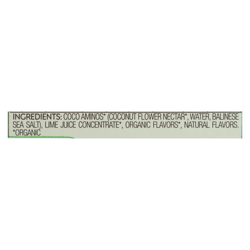 An image displaying Big Tree Farms - Coco Aminos Ginger Lime - Case Of 6 - 10 Ounce by Big Tree Farms