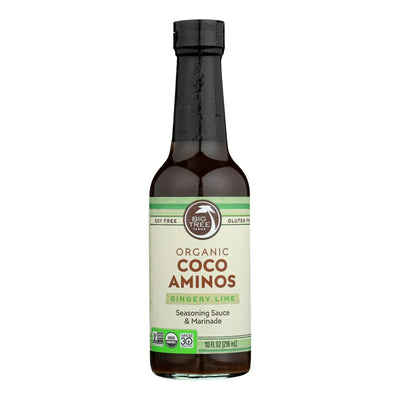 An image displaying Big Tree Farms - Coco Aminos Ginger Lime - Case Of 6 - 10 Ounce by Big Tree Farms