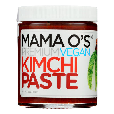 An image displaying Mama O's Premium Kimchi - Paste Vegan Prem Kimchi - Case Of 6 - 6 Oz by Mama O's Premium Kimchi