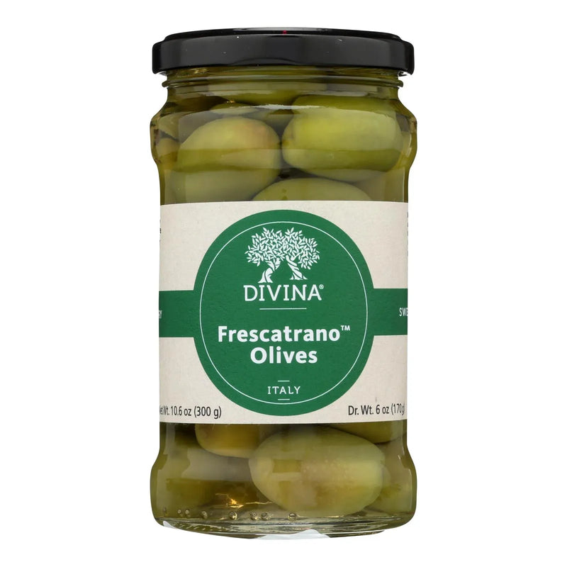 An image displaying Divina - Olives Frescatrano - Case Of 6 - 6 Ounce by Divina