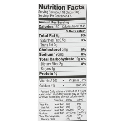 From The Ground Up - Tort Chips Clflwr Nacho - Case Of 12 - 4.5 Ounce