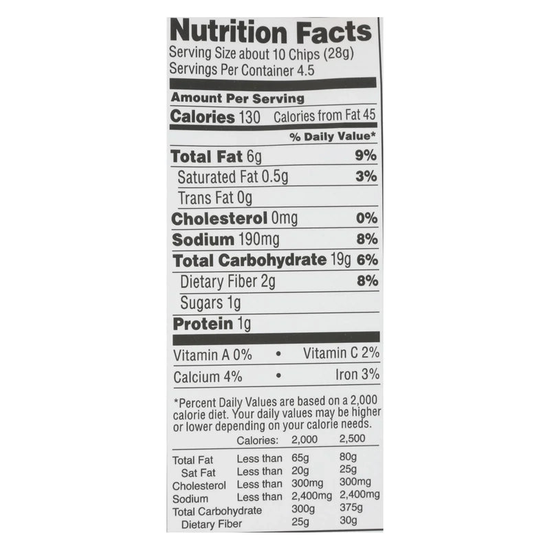 From The Ground Up - Tort Chips Clflwr Nacho - Case Of 12 - 4.5 Ounce
