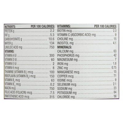 Earth's Best - Inftfrm Sens Iron - Case Of 4-21 Oz - Orca Market