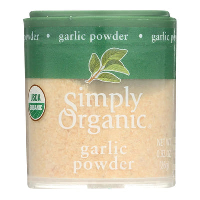 An image displaying Simply Organic Garlic - Organic - Powder - .92 Ounce - Case Of 6 by Simply Organic