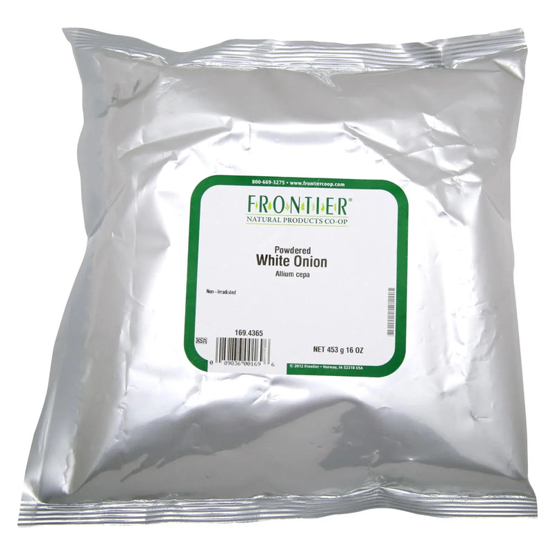 An image displaying Frontier Herb Onion Powder - Single Bulk Item - 1lb by Frontier Herb