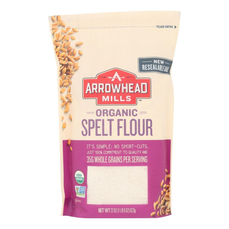 Arrowhead Mills - Organic Spelt Flour - Case Of 6 - 22 Ounce