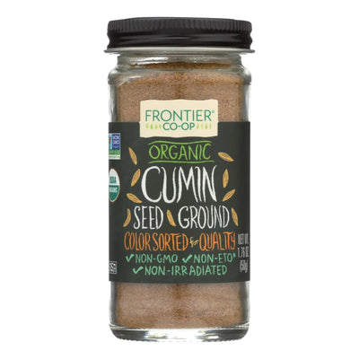An image displaying Frontier Herb Cumin Seed - Organic - Ground - 1.76 Ounce by Frontier Herb