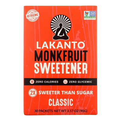 An image displaying Lakanto - Monkfruit Sweetener - Classic - Case Of 8 - 3.17 Oz. by Lakanto