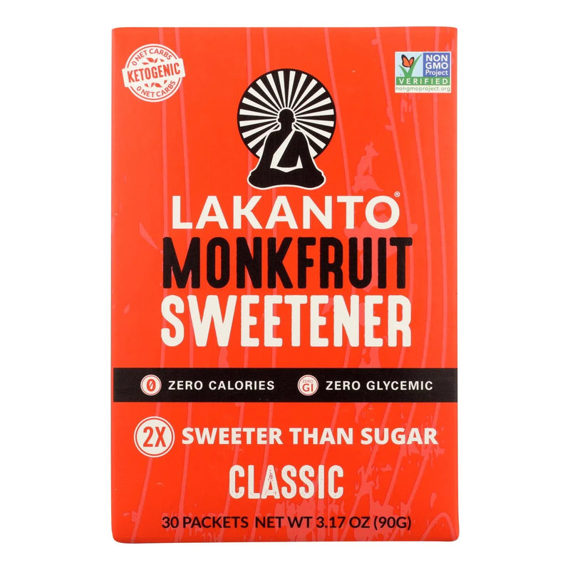 An image displaying Lakanto - Monkfruit Sweetener - Classic - Case Of 8 - 3.17 Oz. by Lakanto