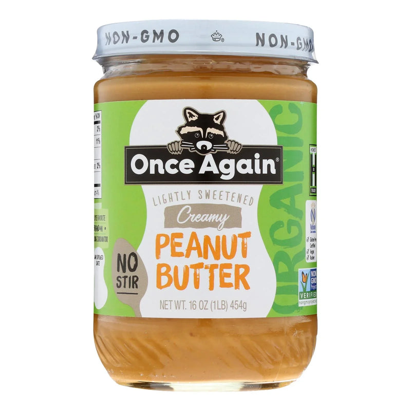 Once Again - Peanut Butter Smooth - Case Of 6-16 Ounce