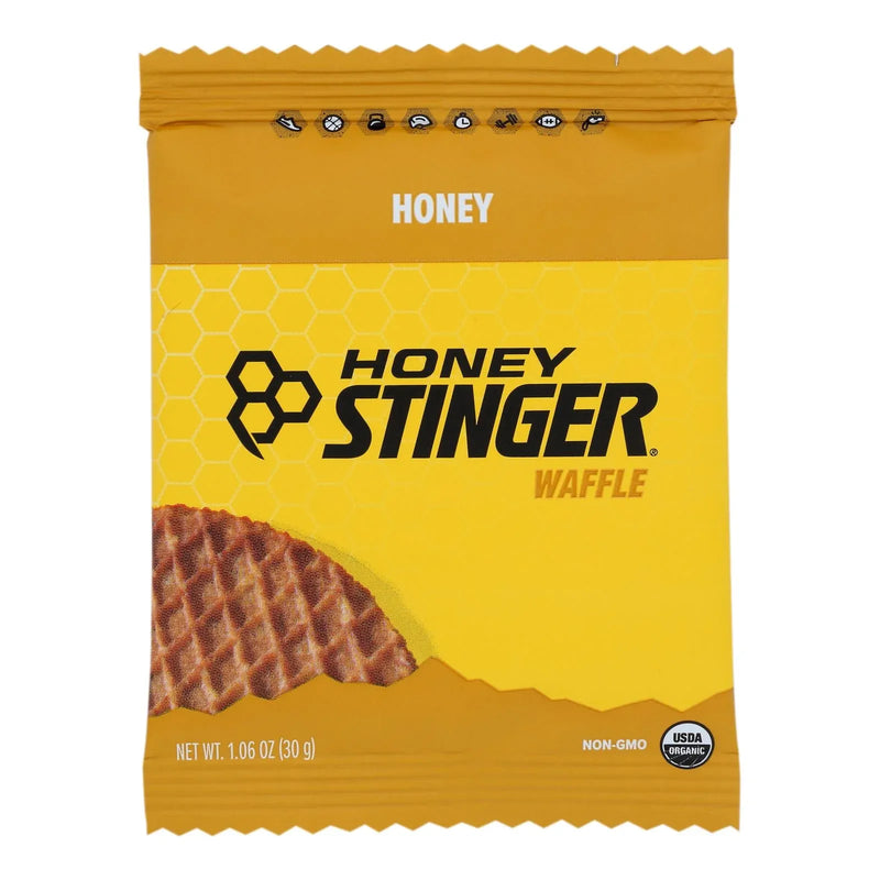 An image displaying Honey Stinger - Honey Waffle - Case Of 12 - 1.06 Ounce by Honey Stinger