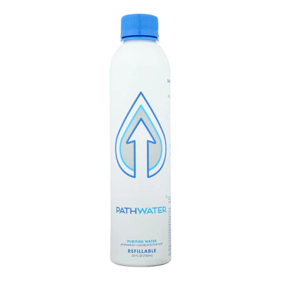 An image displaying Pathwater - Water Purified - Case Of 12 - 25 Ounce by Pathwater